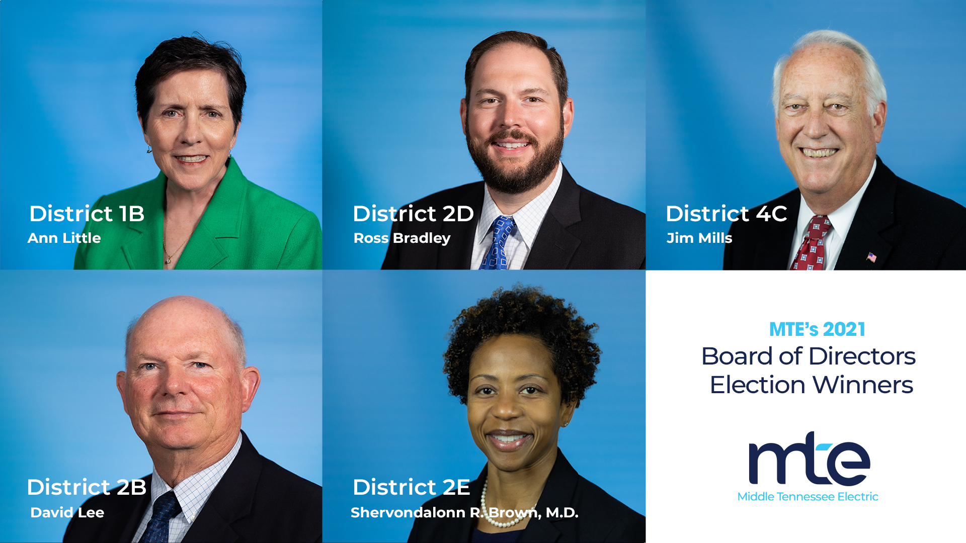 MTE 2021 Annual Meeting Board Candidate Results