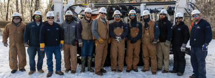 crews prepare to restore power to remote area in Fairview